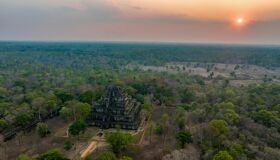 Preah Vihear Temple Panorama View, Cambodia
